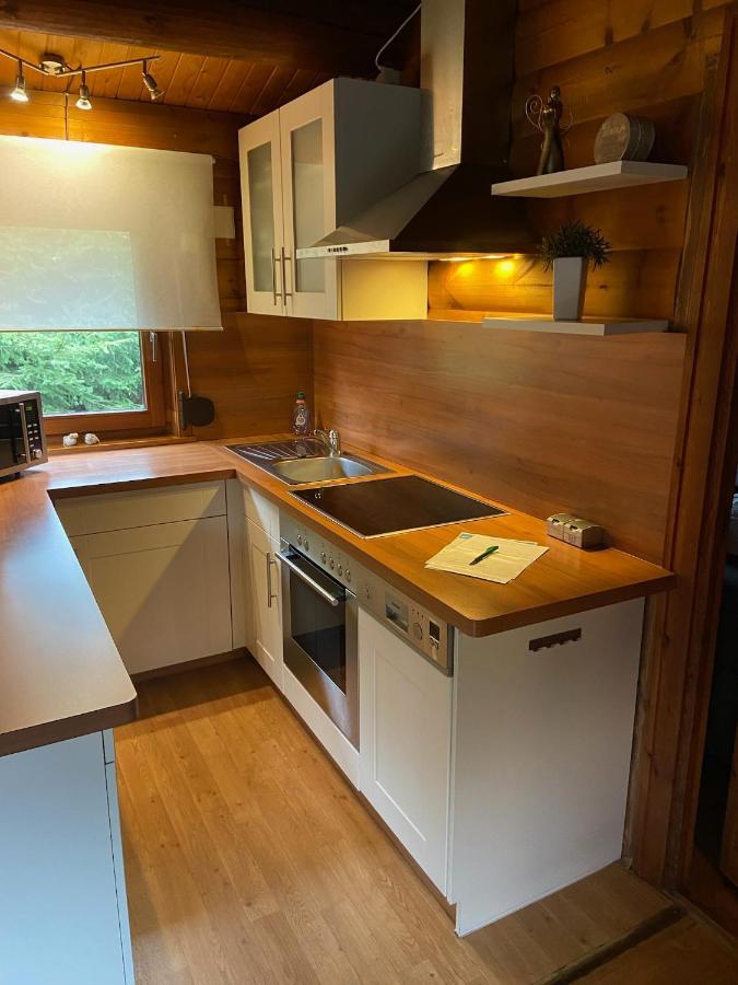 Вілла Blockhaus Ferienzauber Bromskirchen Екстер'єр фото