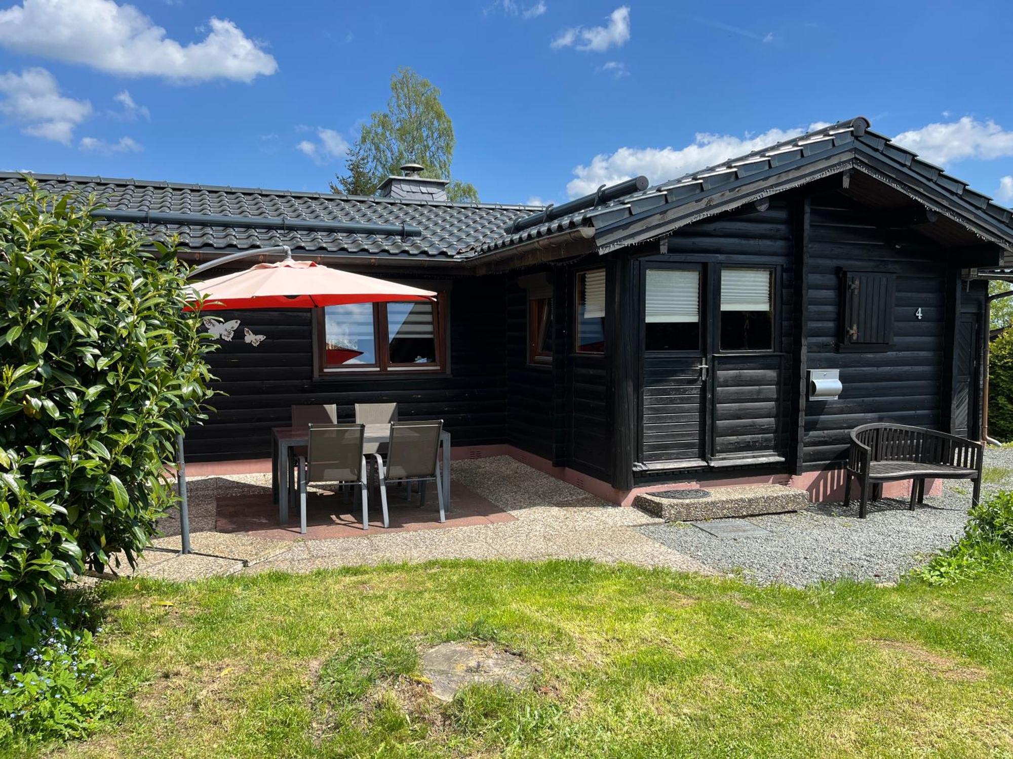 Вілла Blockhaus Ferienzauber Bromskirchen Екстер'єр фото